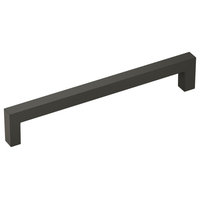 Monument Cabinet Pull, Matte Black, 6-5/16" Center-to-Center