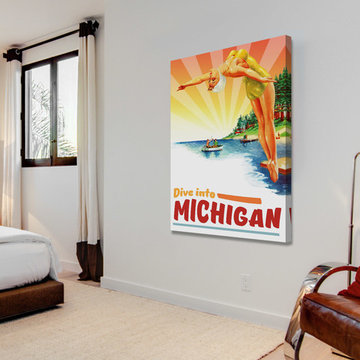 Travel Poster Michigan
