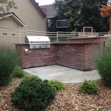 Townhome Complex Outdoor BBQ Area