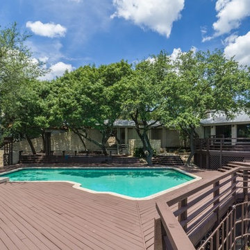 Long Canyon Deck Remodel and Stain