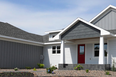 Inspiration for a timeless exterior home remodel in Other