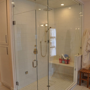 Subway Tile Steam Shower