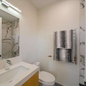 Contemporary floating vanities - Eclipse cabinetry