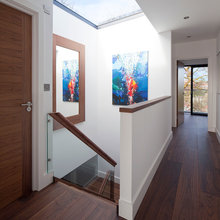 up stairs
