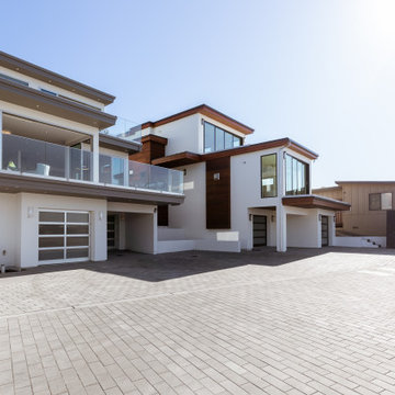 Santa Cruz Beach Front Property, Modern Malibu Style