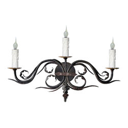 Custom Hand Made Iron Sconces - Products