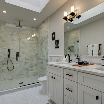 Bathroom Remolded With Standing Shower, Sink With Cabinet Space, Washington DC