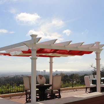 Infinity Canopy Holiday Style {Red and White)