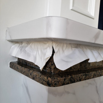Renew it All! Fireplace, Window Sill, and Vanity Countertop