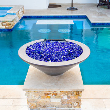 Corsica Pearl - Marble Pool Deck & Driveway / Rustic Blend V Enter title, c
