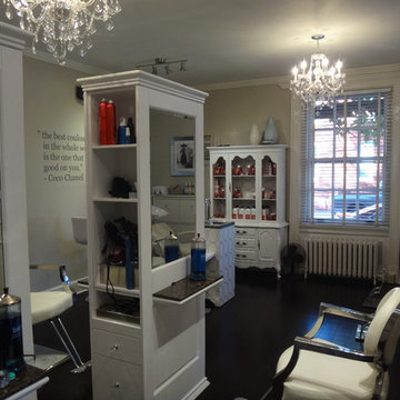 Salon Space and Residential Apt Building