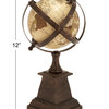 Industrial Brown Aluminum Metal Globe 28343