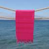 Summer Fun Pestemal Beach Towel, Pretty Pink
