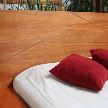 Mahogany Platform Bed