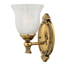 Hinkley Lighting Francoise Traditional Wall Sconce, Burnished Brass