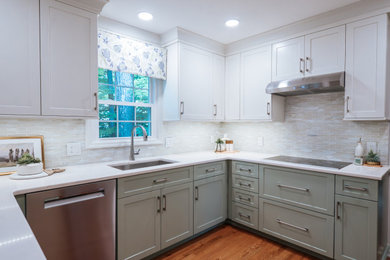 Home design - transitional home design idea in New York