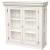 Bookcase TRADE WINDS PROVENCE Traditional Antique Painted White Paint