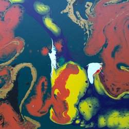 Summer of 2018 Abstract Art Project - Paintings