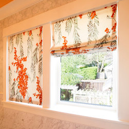 Colorful Master Suite & Laundry Room - Window Treatments