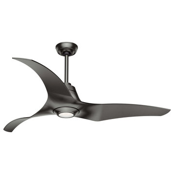 Casablanca 60" Stingray Granite Ceiling Fan With Light and Remote