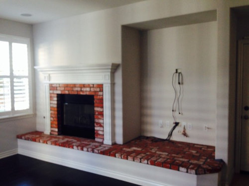 I Don T Know What To Do With This Ugly Fireplace
