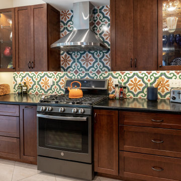 Cheerful Multi Level Rear Addition to Expand Kitchen, Mudroom & Sunroom in Oakt