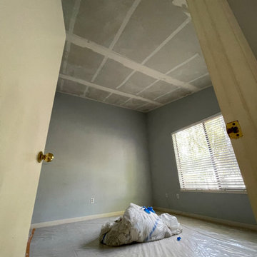 Condo Facelift, paint, smooth ceiling, can lights