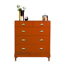 Charlotte Chest - Glowing Rust - Accent Chests And Cabinets