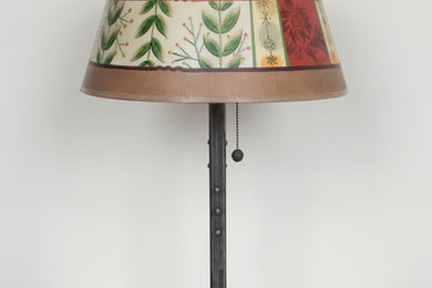 Spring Medley Spice Table Lamp with Bouillote Shade