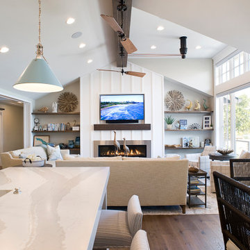 Coastal Modern Lake Home