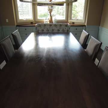 Rochester Dining Table and built in Buffet
