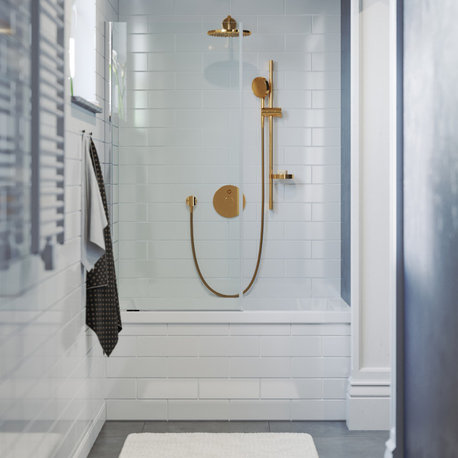Voltaire 48"x32" Acrylic Right-Hand Drain Drop-in Bathtub