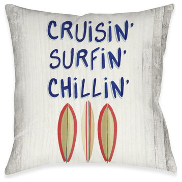 Cruisin' Indoor Pillow, 18"x18"