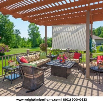 Pergola Companies in Utah | Wright Timberframe