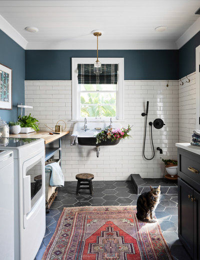 Transitional Utility Room by DC Studio Architecture and Planning