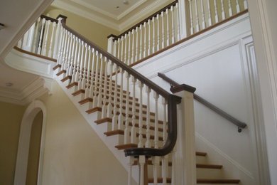 Example of a staircase design in Boston