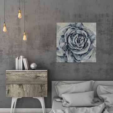 "Timeless Rose" Painting Print on Wrapped Canvas