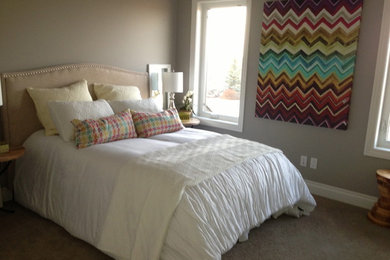 Elegant kids' room photo in Calgary