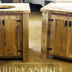 Reclaimed Wood Vanities - Products