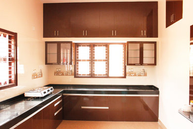 Modular Kitchen, Bar counter, T.V unit.