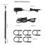 Motion Sensor LED Under Cabinet Lighting Kit, Manual Switch, Set of 6