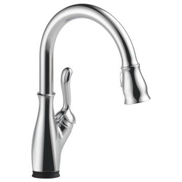 Delta Leland Pull-Down Kitchen Faucet, Touch2O, ShieldSpray Technologies, Chrome