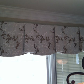 embroidered fabric Valance