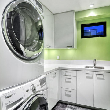 Contemporary Laundry Room