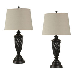 Oiled Bronze Twist 2 Lamp Multi-Pack - Products