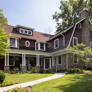 New Construction in Chatham, NJ -Partial Tear Down, Reuse of Existing Foundation