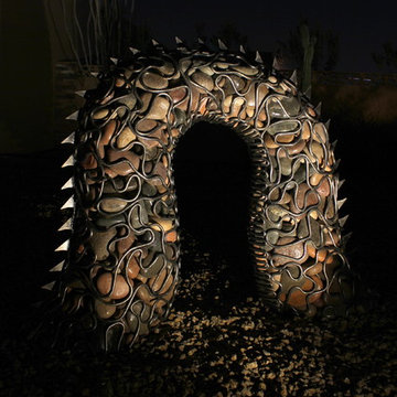 "Jormangundr" The Nordic World Serpent Sculpture