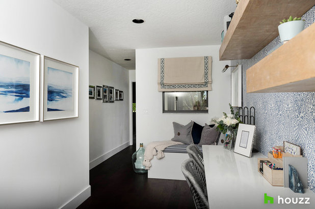 Transitional Home Office by Motivo Home