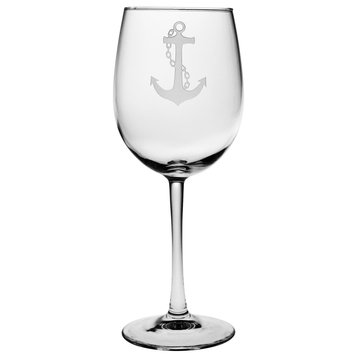 Anchor 16-Ounce Wine Glasses, Set of 4