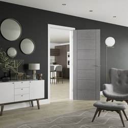 Palermo Light Grey Internal Door - Internal Doors